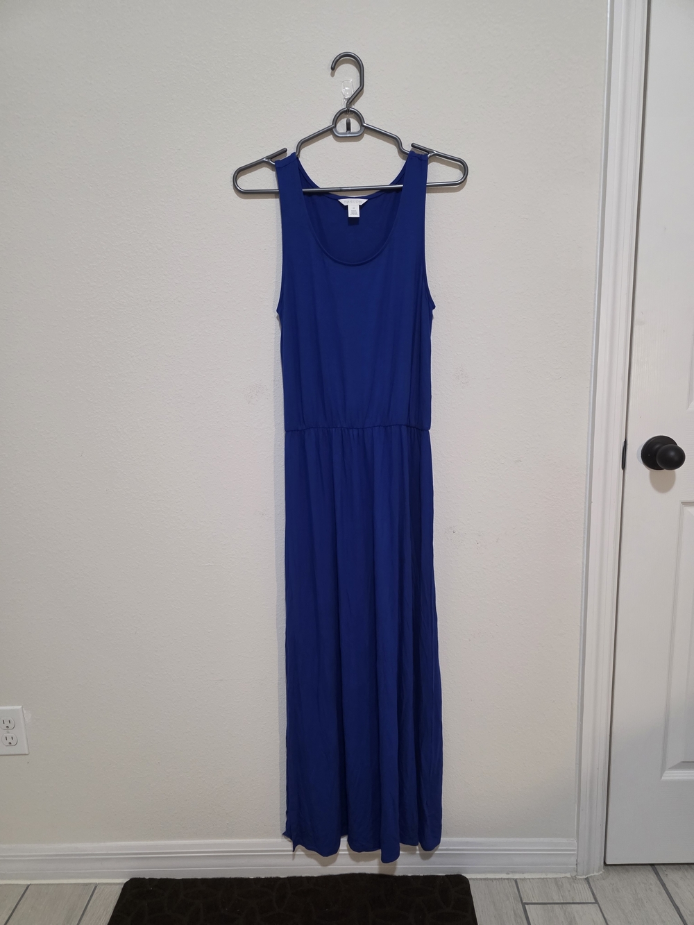 Caslon Sleeveless Maxi Dress in Cobalt Blue